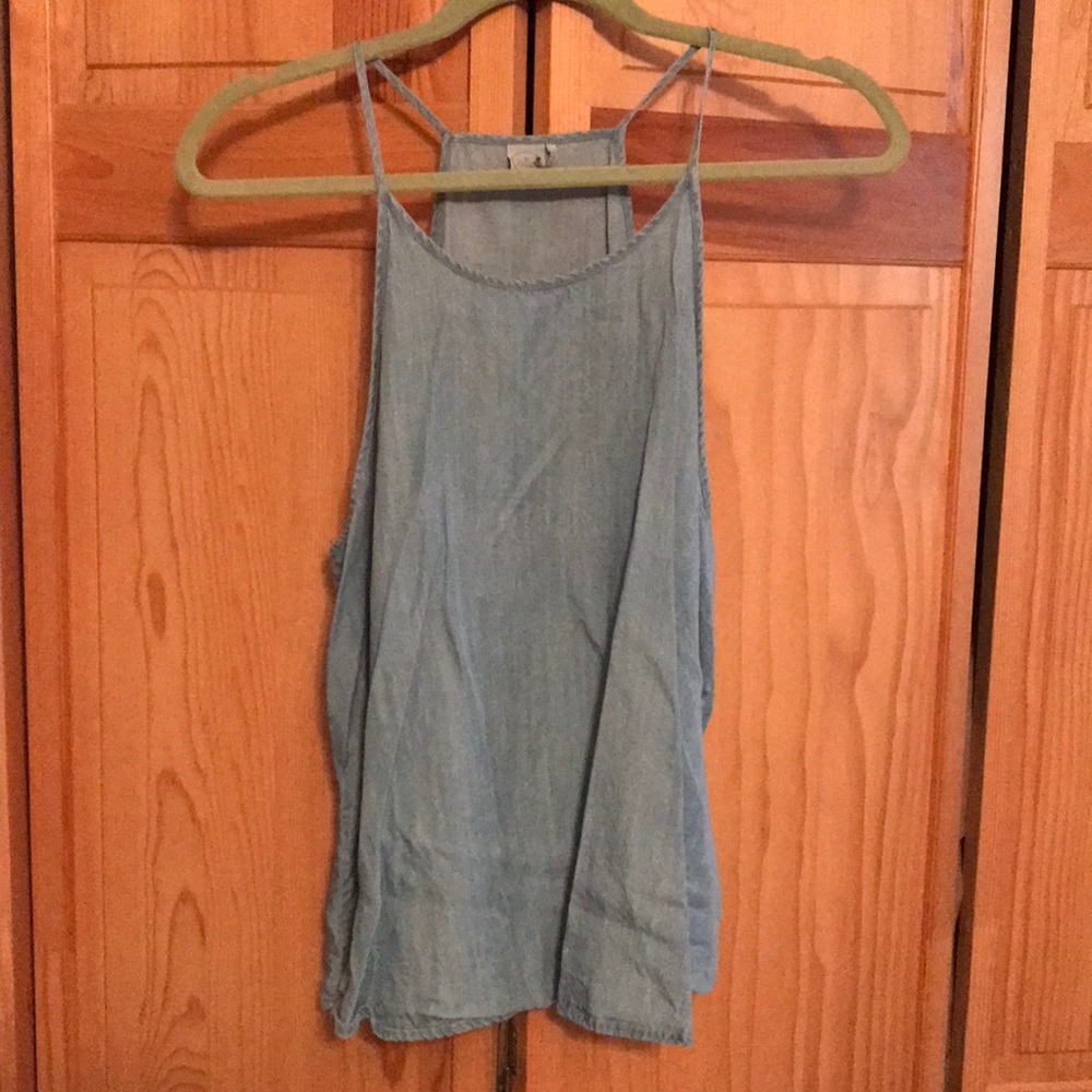 Denim Swing Top